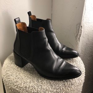 Everlane leather booties